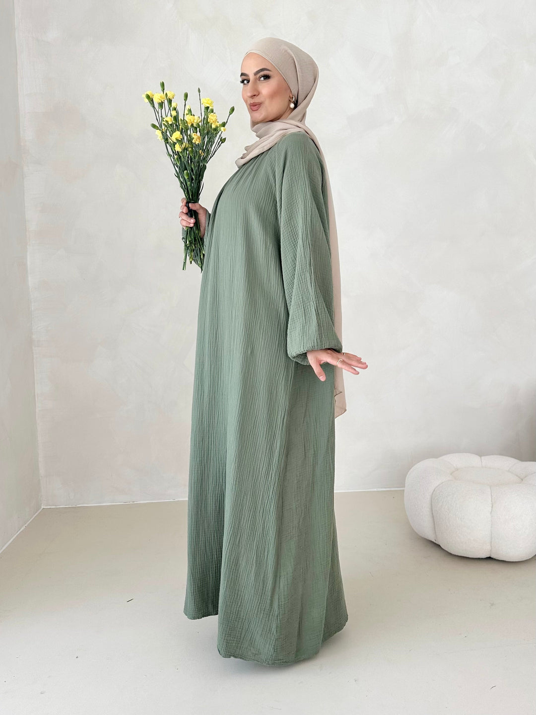 Robe en mousseline