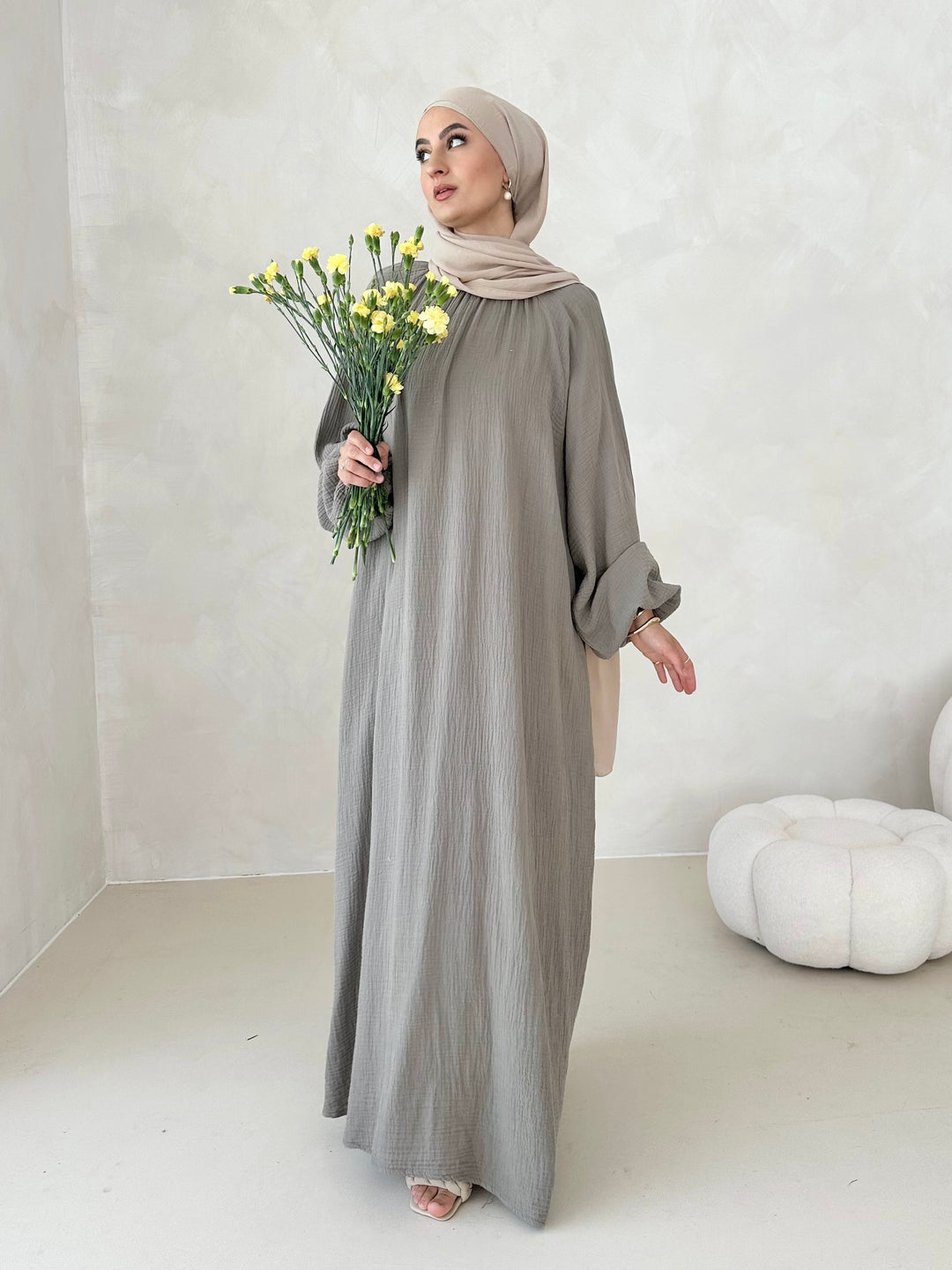 Robe en mousseline